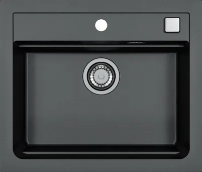 Obrázek produktu pro Granitová Kuchynská Dřez Alveus Atrox 30 59X50X19.5 Cm. Černá