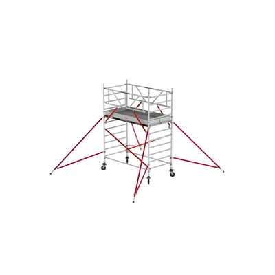 Produktbild von Altrex Fahrgerüst RS Tower 52 Aluminium mit Holz-Plattform 4,20m AH schmal 1,35x3,05m