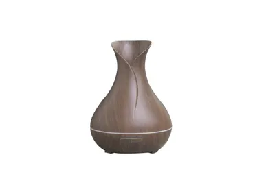 Produktbild von Aga Aroma Diffuser MRDI05 mit Led-Beleuchtung mit wechselnden 7  Farben, Luftbefeuchter, Raumbefeuchter Dunkelbraun