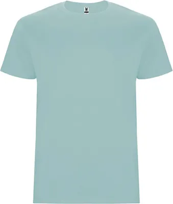 Produktbild von Roly CA6681 | Stafford T-Shirt - Doppellagiger Rundhalskragen - Farbe: Washed Blue 126 - Größe: M