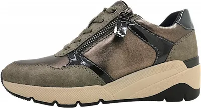 Produktbild von Jana sportlicher Schnürer Braun in Gr. 39