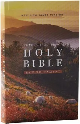 Produktbild von NKJV Super Giant Print New Testament, Softcover, Red Letter, Comfort Print