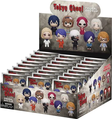 Produktbild von Tokyo Ghoul 3D PVC-Taschenanhänger Series 2 Display (24)