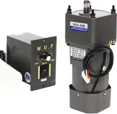 Image de Moteur à engrenages AC, puissance 90W, vitesse de sortie 0-27 tr/min, moteur, 220V