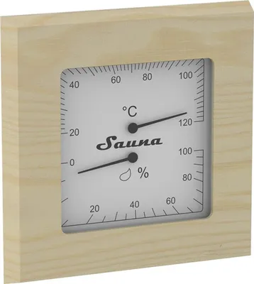 Produktbild von Sawo Thermo-Hygrometer 225-Th - Kiefer