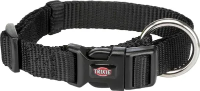 Produktbild von TRIXIE 20151, Hund, Standardkragen, Schwarz, Nylon, Einfarbig, S-M