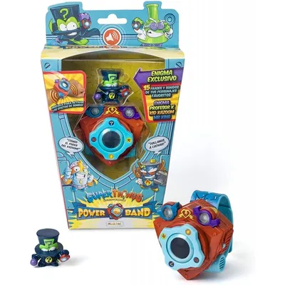 Zdjęcie produktu dla SuperThings Rivals of Kaboom – Power Band (PSTSP113SP00) z Enigmą, wersja hiszpańska – produkt niedostępny