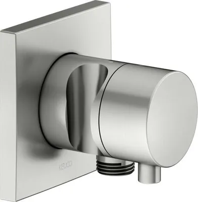 Produktbild von KEUCO IXMO Absperrventil UP, 1 Verbraucher mit Schlauchanschluss und Brausehalter mit Comfort Griff, Rosette eckig, 59541061202