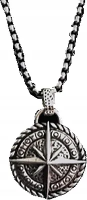 Produktbild von HALSKETTE Kompass SYMBOL AMULETT Star Road 140