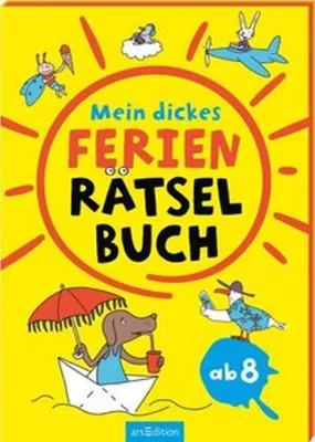 Produktbild von Mein dickes Ferien-Rätselbuch
