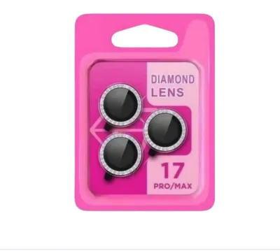 Produktbild von INF Bling Diamond Eagle Eye Kameralinsenschutz für iPhone 17 - Silber Strass