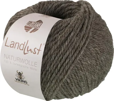 Produktbild von Lana Grossa - Landlust Naturwolle 0014 graubraun