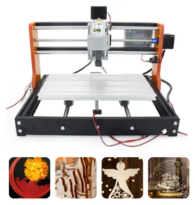 Obrázok produktu pre CNC frézka 3018 Pro - Bez zastavenia vďaka motúru - Hliníkové puzdro - Vhodná na gravírovanie