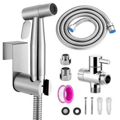Produktbild von Handbrause-Set für Bidet mit Halterung und Sprühkopf