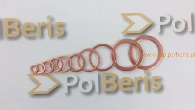 Produktbild von POLBERIS Kupferdichtring 22x26x1 mm Dichtung