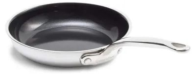 Imagen del producto de GreenPan Premiere, sartén redonda, de uso general, color plateado, acero inoxidable, 220 °C, acero inoxidable