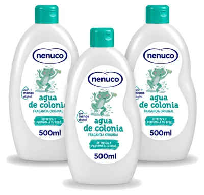 Zdjęcie produktu dla 3 sztuki Nenuco Agua de Colonia (woda kolońska) - 500 ml - Opakowanie ekonomiczne