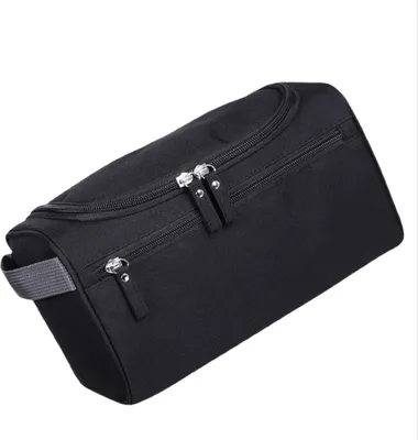 Produktbild von INF Tragbare Kulturtasche für Reisen Schwarz