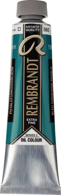 Produktbild von ROYAL TALENS Rembrandt Ölfarbe 40ml phthalotürkisblau