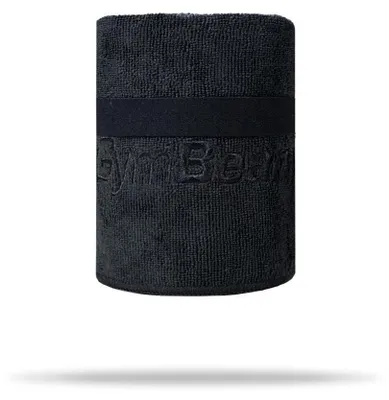 Produktbild von GymBeam - Medium Mikrofaser-Sporthandtuch in Black