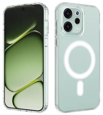 Produktbild von OPPO Reno15 F Hülle - Coverup TPU Back Cover mit AirBag Corners - MagSafe Compatible - Transparent