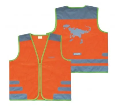 Produktbild von Wowow Reflex-Kinderweste Nutty Orange Gr. M