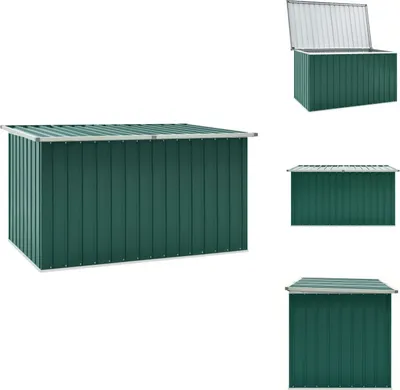 Immagine prodotto di vidaXL Cassetta da giardino verde 171 x 99 x 93 cm - Cassette da giardino