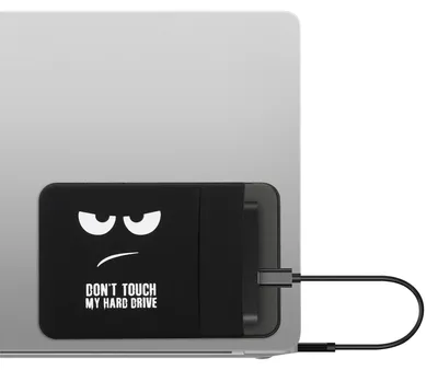 Produktbild von kwmobile Tasche kompatibel mit SanDisk Portable SSD, Samsung T7, Crucial X8, HDD - Halterung für externe SSD Festplatte - 13x8cm - Elastisches Case