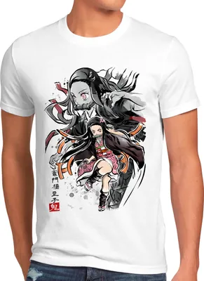 Produktbild von style3 Nezuko Sumi-E Herren T-Shirt anime japan manga