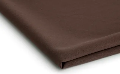 Produktbild von Panama Minimatt Stoff Schokoladenbraun 50 x 150 cm