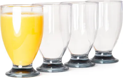 Immagine prodotto di Set di 4 bicchieri acrilici 170 ml Juice grey