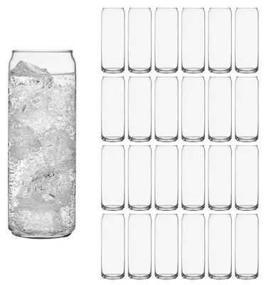 Obrázok produktu pre LIBBEY 70461 Sklenená nádoba/pohár "GLASS CANS", 370 ml, sada 24 kusov