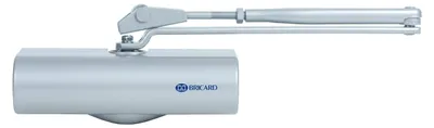 Hydraulischer Türschließer, Kraft 4, silber, für Türen bis 80 kg