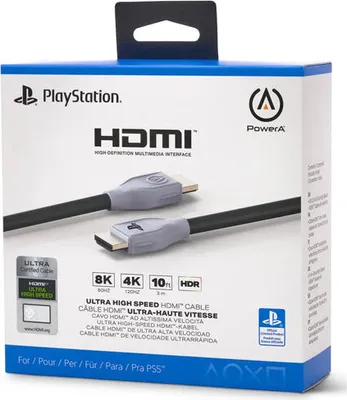 Zdjęcie produktu dla PowerA 1520481-02DI, 3 m, HDMI Typu A (Standard), HDMI Typu A (Standard), 48 Gbit/s, Czarny