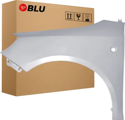 Image de BLU Aile Compatible avec Skoda Fabia II (5J) | Roomster LA7W Gauche Silber ReflexSilber | 2007-2015 | Avant | Peint| Prêt à Monter | Acier