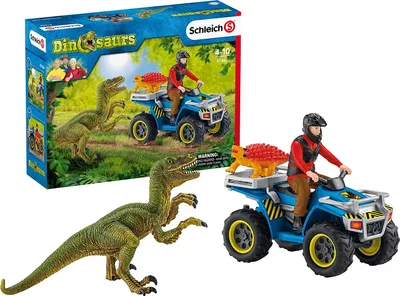 Produktbild von Flucht auf Quad vor Velociraptor