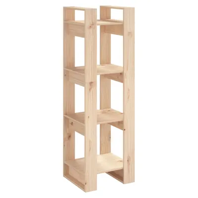 Zdjęcie produktu dla vidaXL Regał/przegroda do pokoju 41x35x125 cm lite drewno sosnowe - Regały i biblioteczki