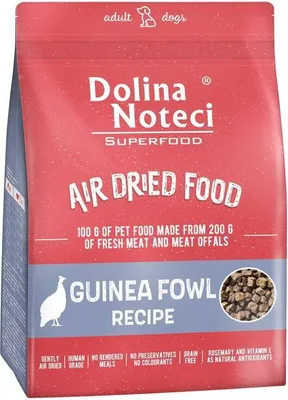 Zdjęcie produktu dla Dolina Noteci Superfood Air Dried Pies Danie z perliczki 1kg