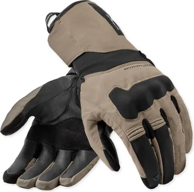 Produktbild von Revit Convergent H2O wasserdichte Motorradhandschuhe, schwarz/sand, M