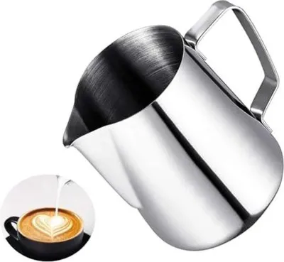Image de Pot à lait argenté 12 cm, 600 ml