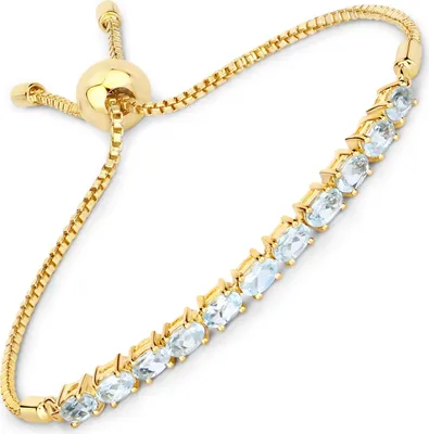 Produktbild von Rafaela Donata Armband Sterling Silber Blautopas 12,0 - 22,0 cm 70110005
