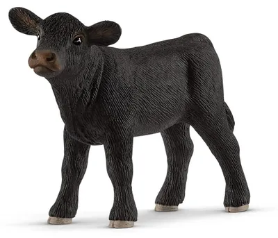 Imagen del producto de Ternero Black Angus de Schleich, modelo 13880