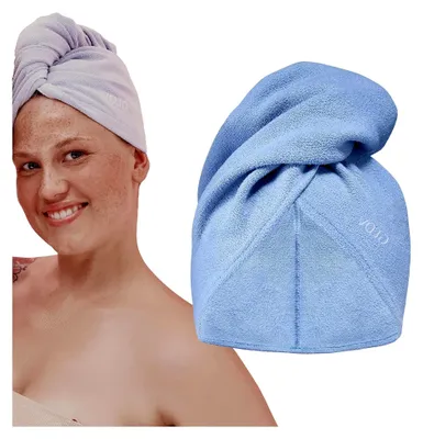 Produktbild von Mikrofaser Handtuch für lockige Haare zum schnellen Trocknen und Pflegen