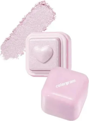 Produktbild von Colorgram Milk Bling Heartlighter #02 Pink Heart 2,2 g - Textmarker mit rosa Herzen