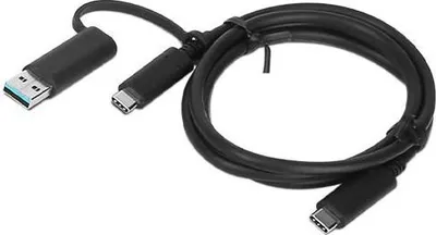 Image de Lenovo Usb-C Cable W/ Dongle Tp, 03X7470