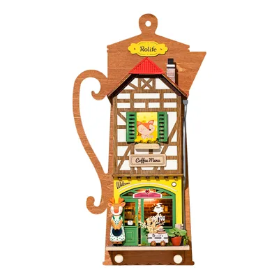 Zdjęcie produktu dla Puzzle tablou 3D , Cafenea DYI, Rolife, 41 piese