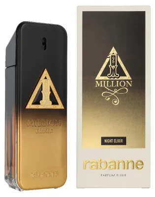 Image de Rabanne 1 Million Night Elixir Parfum Elixir, Homme, 100 ml, Flacon non rechargeable, Parfum liquide, Spray, ALCOOL DÉNATURÉ, PARFUM (FRAGRANCE), AQUA (EAU), TÉTRAMÉTHYL ACÉTYLOCTAHYDRONAPHTALÈNES,...