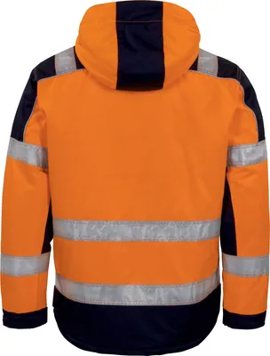 Produktbild von VIZWELL Warnschutzjacke VWT 153 Gr. L orange/marine
