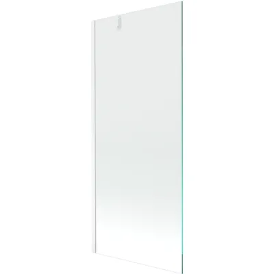 Obrázok produktu pre Mexen Next vaňová zástena jednokrídlová 80 x 150 cm, Transparentné, Biela - 895-080-000-00-00-20