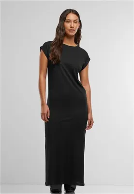 Obrázek produktu pro Dámské šaty Urban Classics Ladies Viscose Extended Shoulder Dress black - S